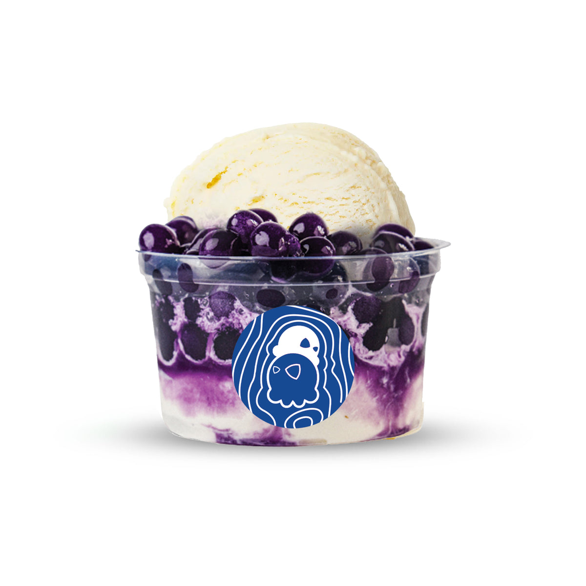 Blueberry Boba Cup