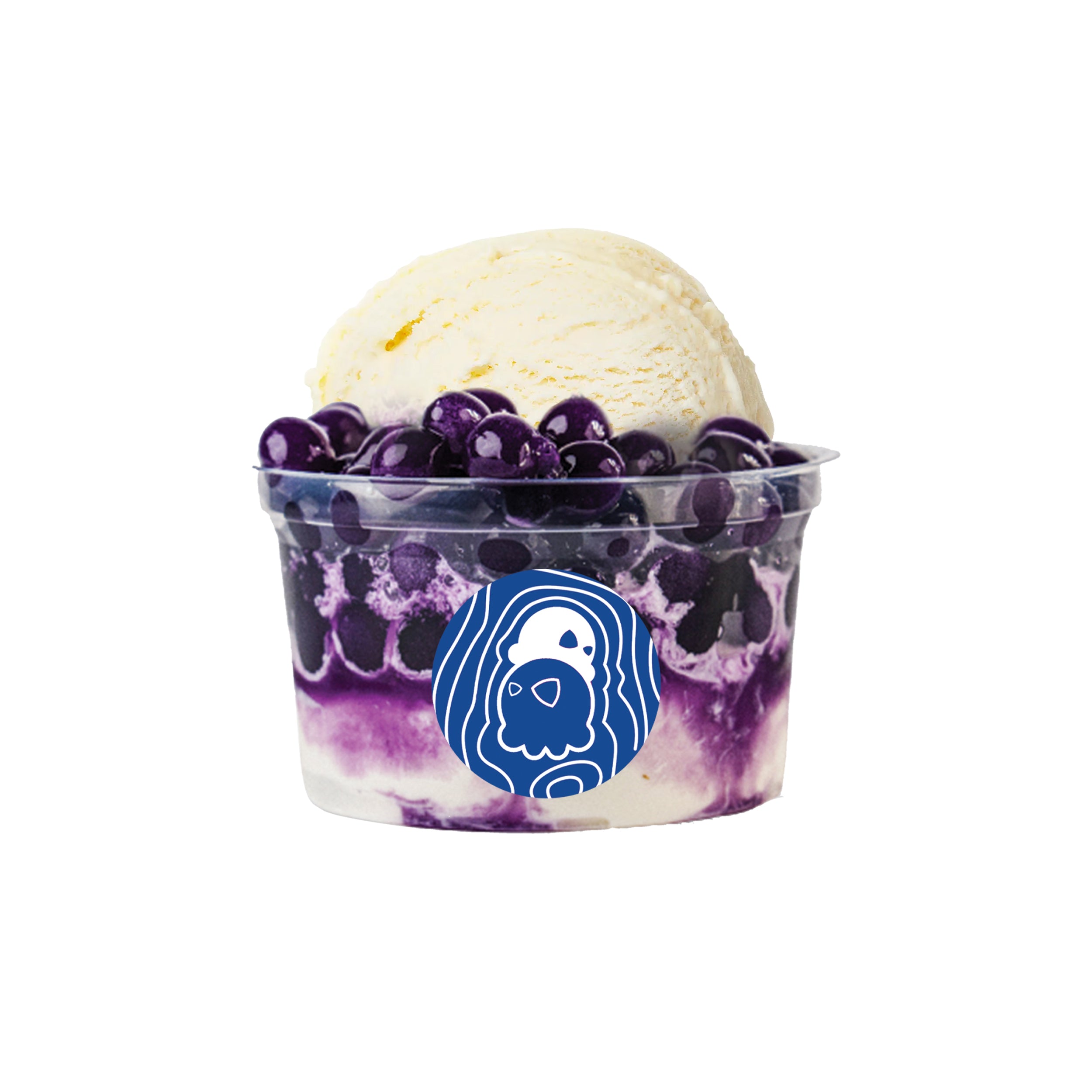 Blueberry Boba Cup