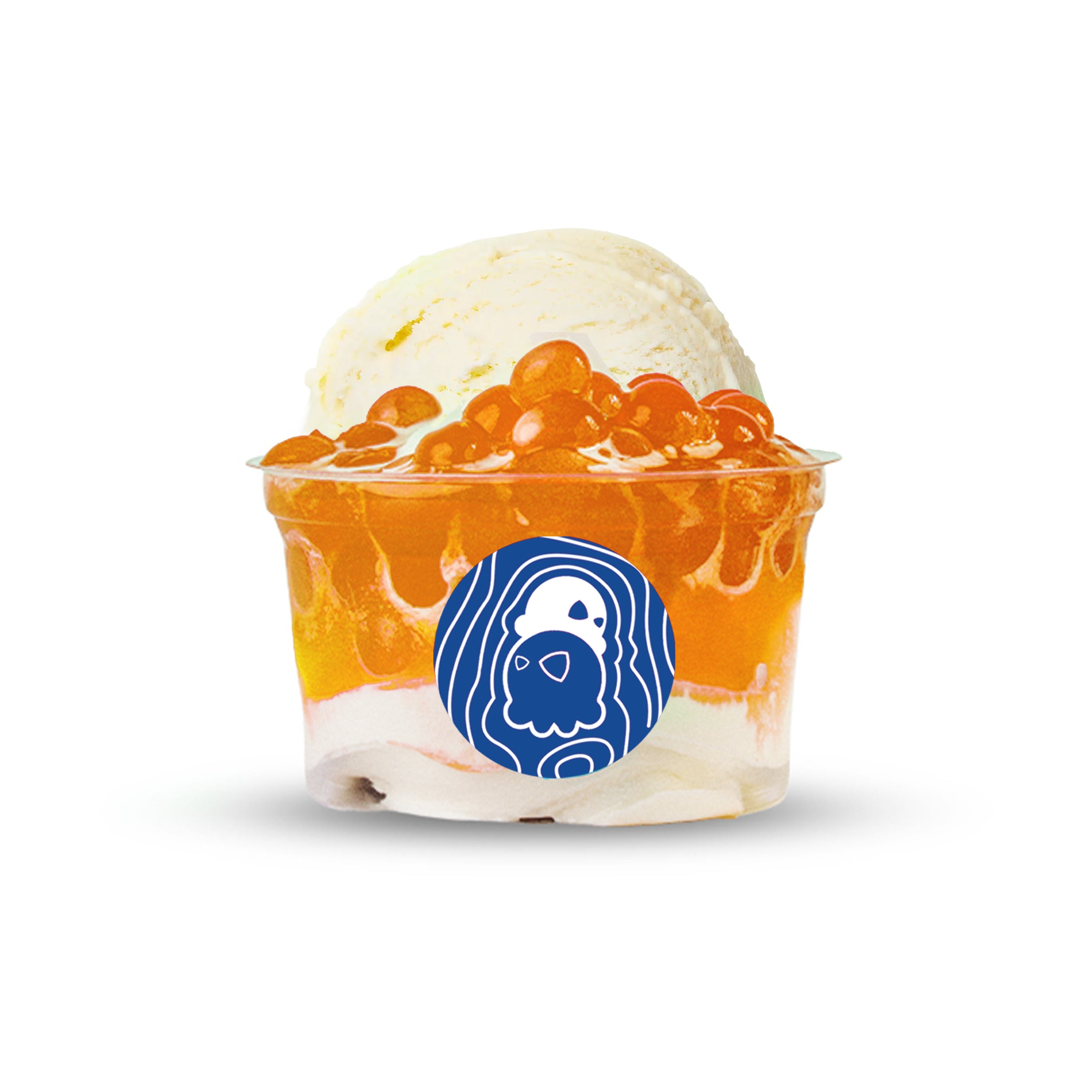 Passionfruit Boba Cup