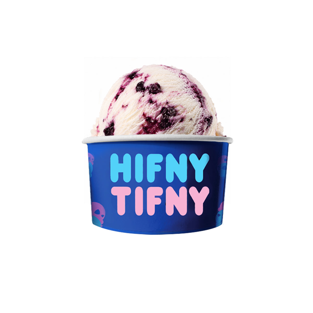 Vanilla Blueberry Swirl Cup
