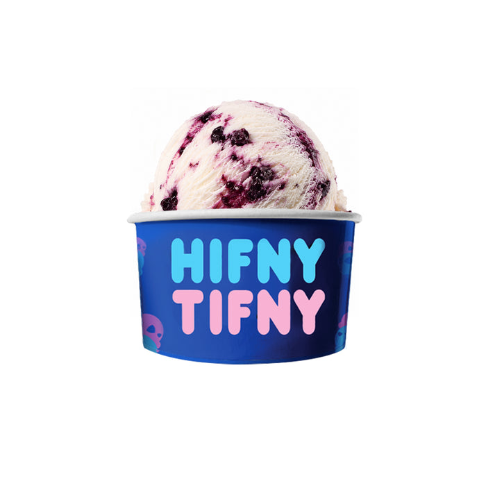 Vanilla Blueberry Swirl Cup