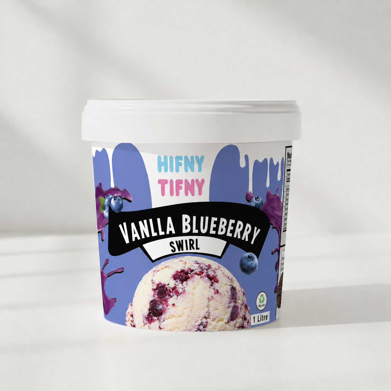 Vanilla Blueberry Swirl