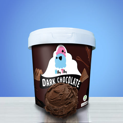Dark Chocolate – 1 Litre Dark Chocolate Icecream Tub