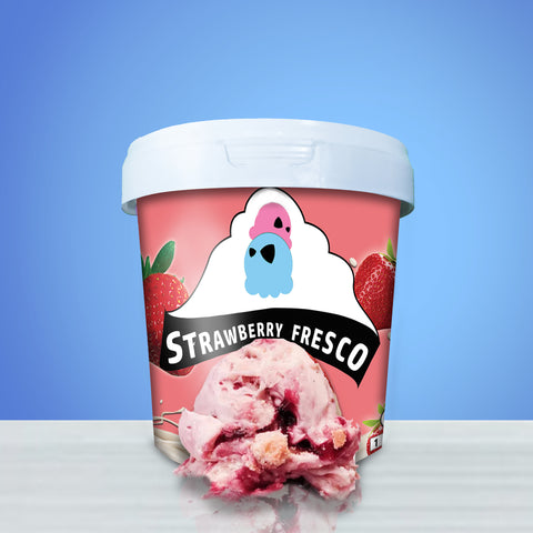 Strawberry Fresco – 1 Litre Icecream Tub
