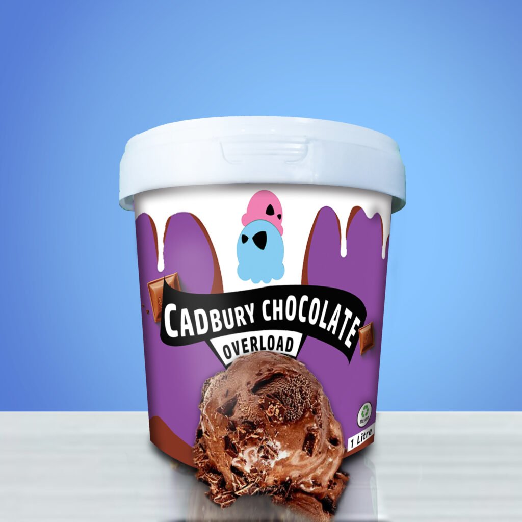 salted caramel brownie tub 1 litre
